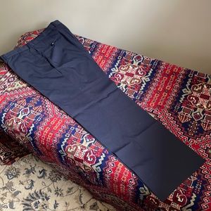 Coppley size 36 waist Navy Blue performance wool blend Dress Pants